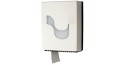 Dispensador Celtex Blanco para papel higiénico Mini Jumbo