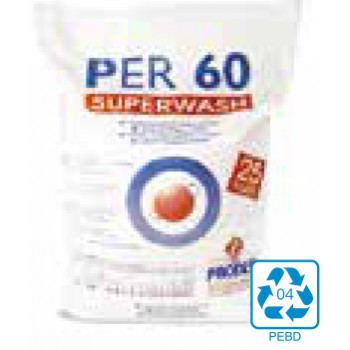 Detergente en polvo atomizado Proder Per60 Superwash Saco de 25Kg